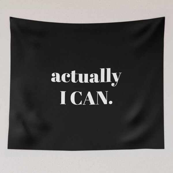 Item preview, Actually I can, Funny quote, I accept, Proud designed and sold by cyhdesign.