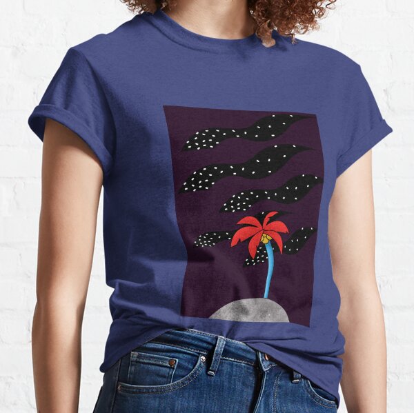 Cosmic Palm Tree Classic T-Shirt