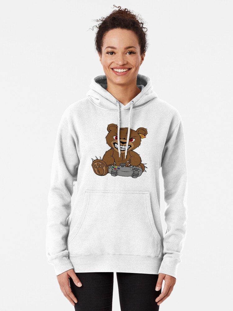 Cartoon bear online hoodie