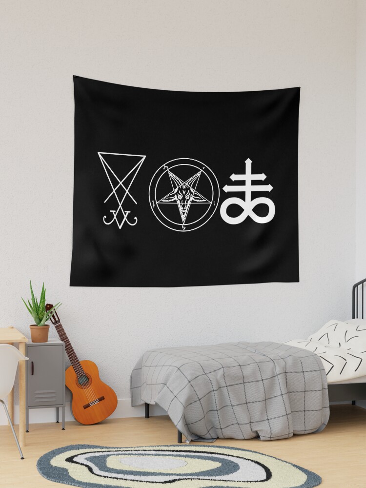 Baphomet shops tapestry occult, killstar, lip service, tripp, witchy, satanist