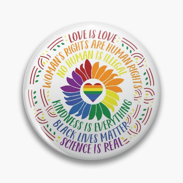 Item preview, Love is Love Womans Rights Are Human Rights No Human is Illegal Black Lives Matter designed and sold by stacyanne324.