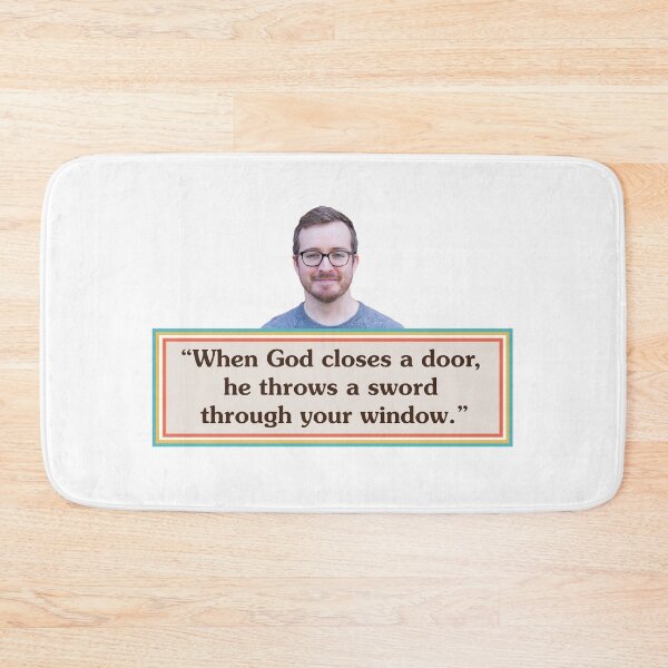 Item preview, Griffin McElroy Quote: When God Closes a Door... designed and sold by AshGrove.