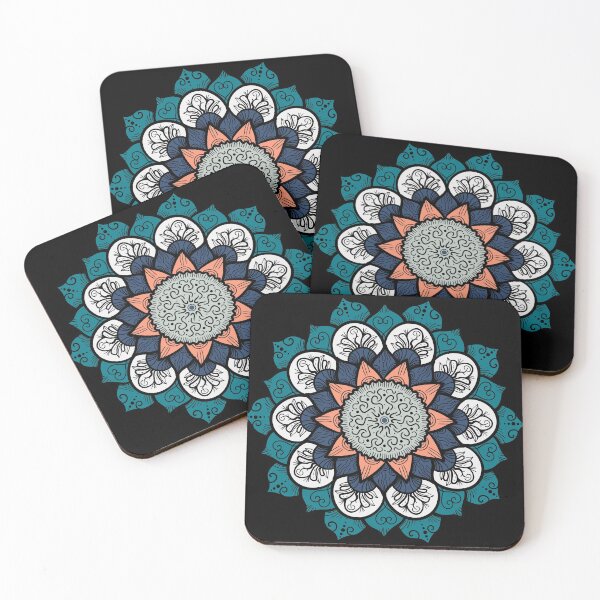 Item preview, Blue and White Mandala Scrubs designed and sold by Johan Liebert.