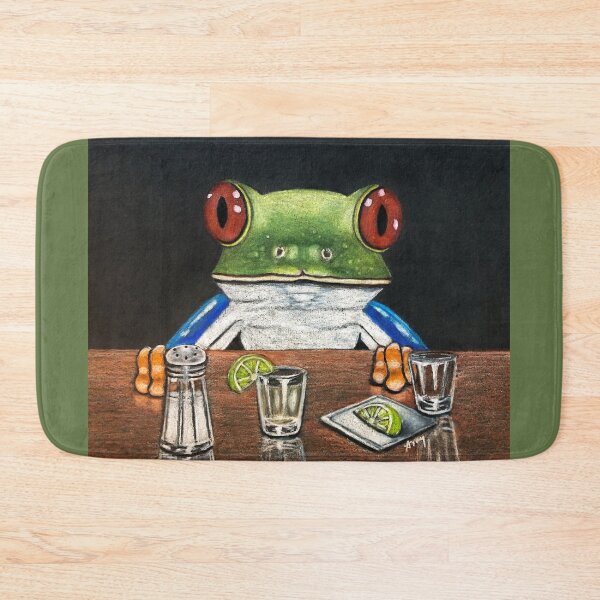 Item preview, Tequila Frog designed and sold by GardenPartyArt.