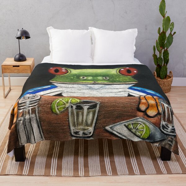 Item preview, Tequila Frog designed and sold by GardenPartyArt.