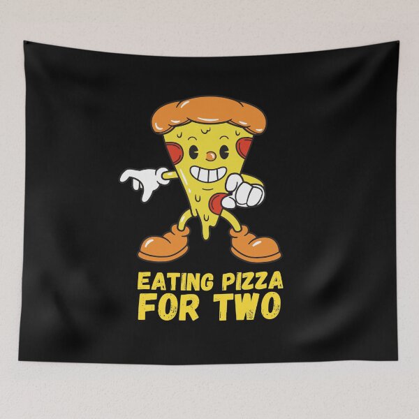 Item preview, Eating Pizza For Two designed and sold by HasnaanMohsin.