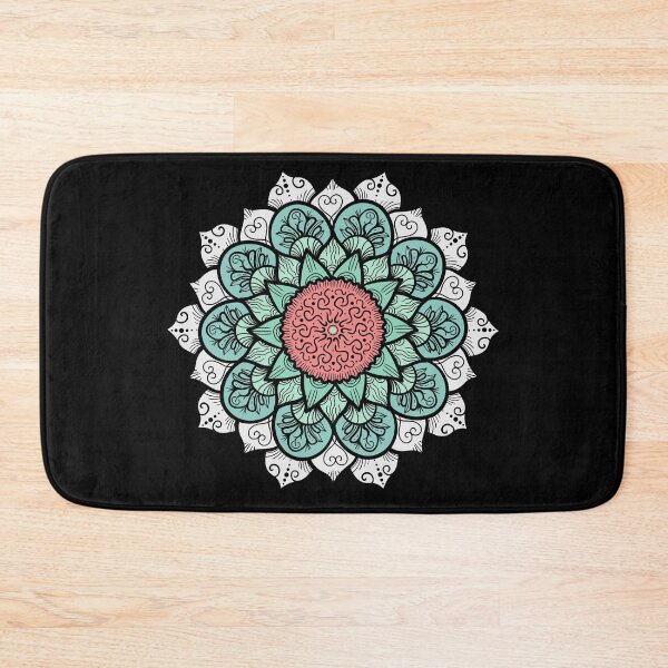 Item preview, Green And White Mandala Scrubs designed and sold by Johan Liebert.