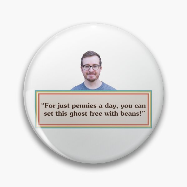 Artikelvorschau, Griffin McElroy Zitat: Ghost and Beans entworfen und verkauft von AshGrove.