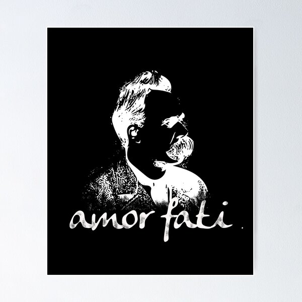 Artikelvorschau, Nietzsche Amor Fati Love of Fate entworfen und verkauft von Redusedone.