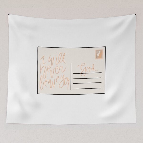 Item preview, "I will never leave you" Postcard designed and sold by Chamomile  Creations.