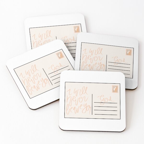 Item preview, "I will never leave you" Postcard designed and sold by Chamomile  Creations.
