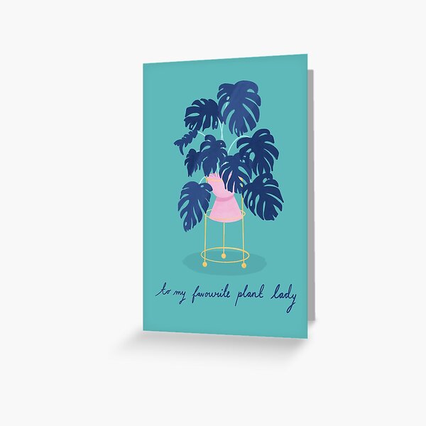 Item preview, Plant Lady Card designed and sold by Charlie Dyer.