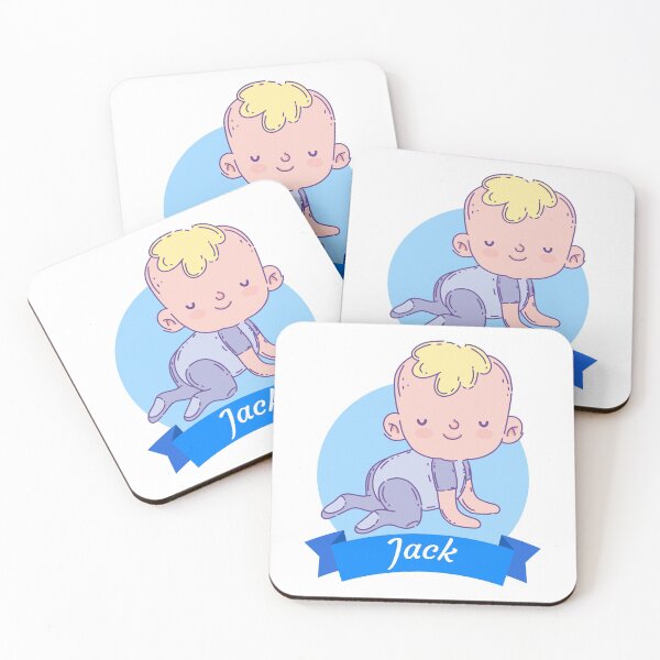 Artikelvorschau, Jack Jungennamen für Babys entworfen und verkauft von Piztees.