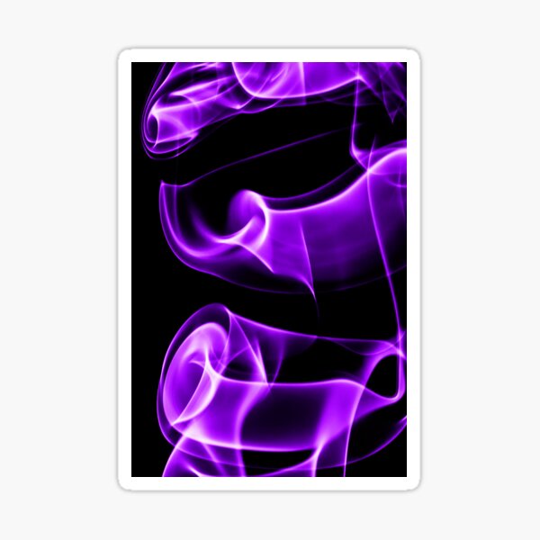 Smoke Art Sticker