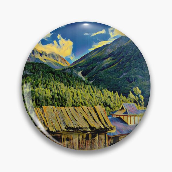 Item preview, Small Himalayan Village designed and sold by Designed-InInk.