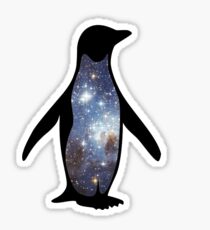 Space Penguin Sticker