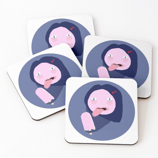 Item preview, Scared Young Girl with an Ice Cream designed and sold by NinaMilivojevic.