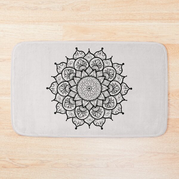 Item preview, Black And White Mandala Scrubs designed and sold by Johan Liebert.