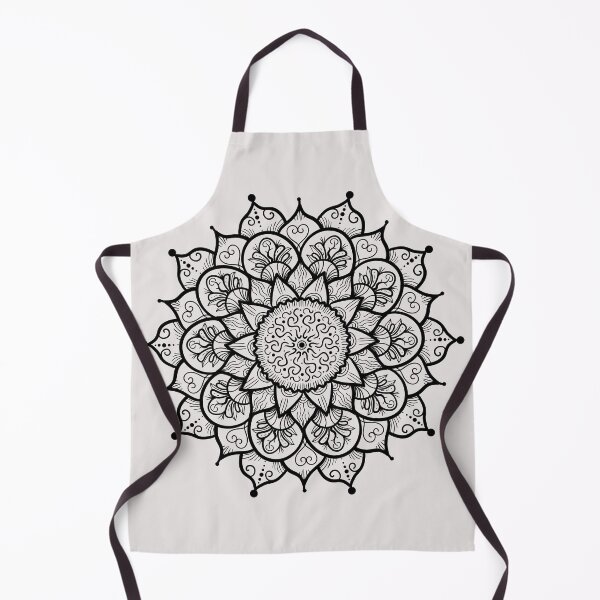 Item preview, Black And White Mandala Scrubs designed and sold by Johan Liebert.