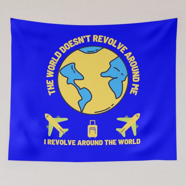 Item preview, Funny Travel: I revolve around the world designed and sold by HappinessWorld.