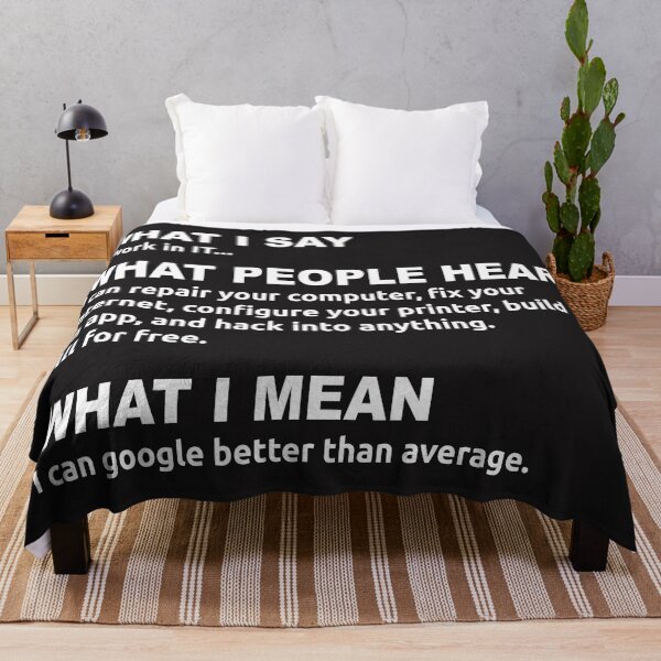 Item preview,  What I Say I Work In It What People Hear What I Mean  designed and sold by mydesigns15.