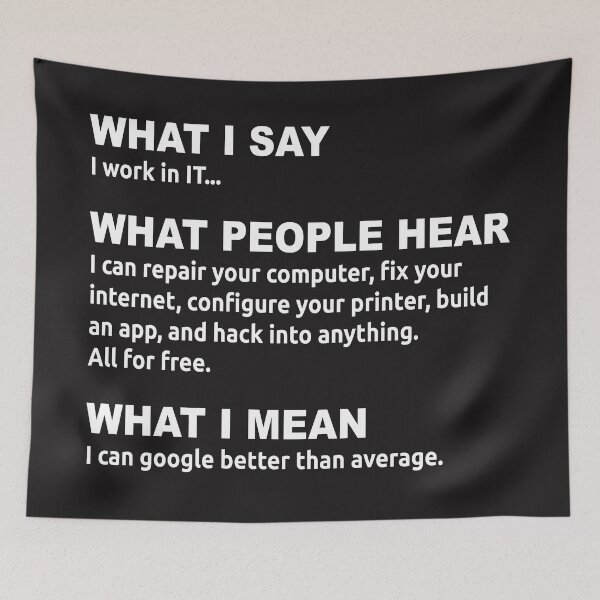 Item preview,  What I Say I Work In It What People Hear What I Mean  designed and sold by mydesigns15.