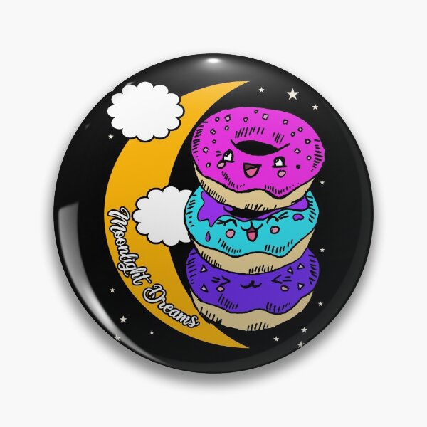 Item preview, Moonlight Dreams Moon Goodnight Donuts designed and sold by AOCreativeProd.