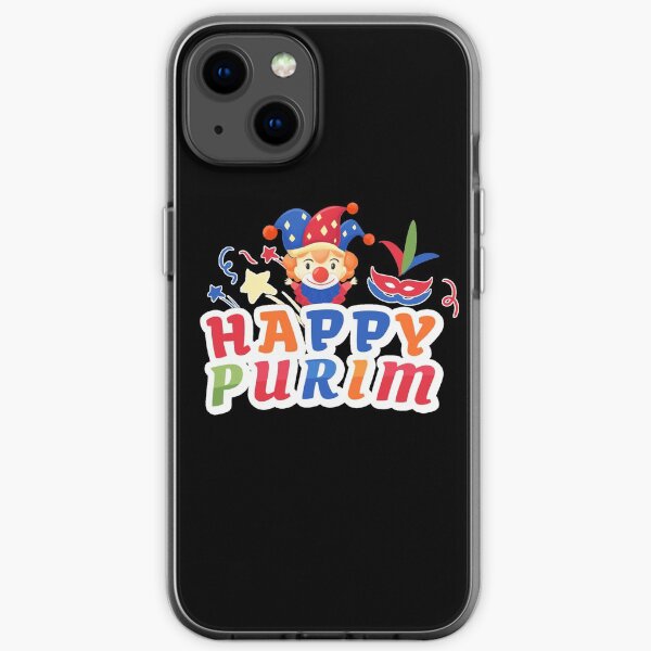 happy Purim iPhone Soft Case