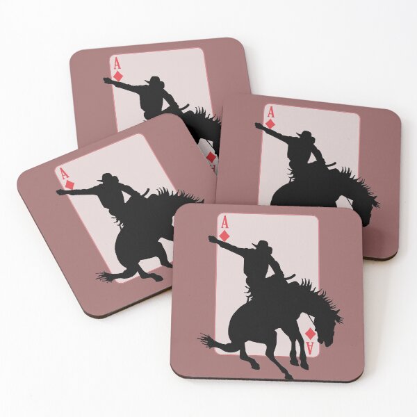 Item preview, Western Cowboy Horse Playing Card Rodeo Wild West Western Riding  designed and sold by niksy.
