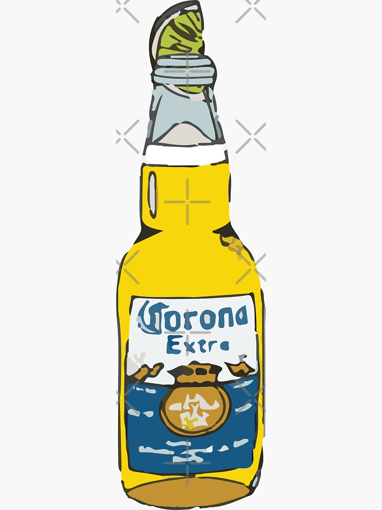 Thumbnail 3 von 3, Sticker, Bier mit Limette designt und verkauft von emilyosman.