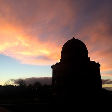 Artwork thumbnail, Nott Memorial Sunset - Union College by Rachel McNeil