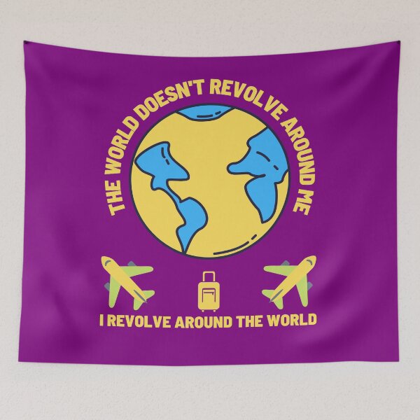 Item preview, Funny Travel: I revolve around the world designed and sold by HappinessWorld.