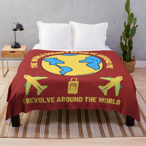 Item preview, Funny Travel: I revolve around the world designed and sold by HappinessWorld.