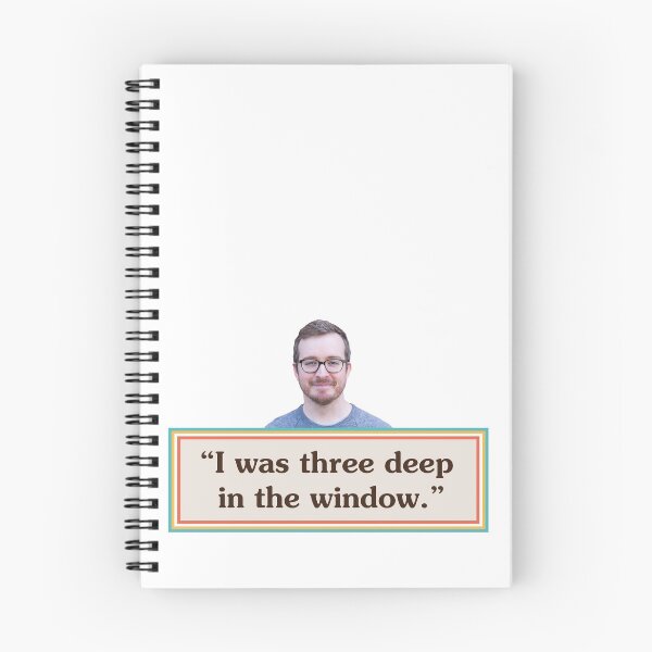 Item preview, Griffin McElroy Quote: Three Deep in the Window designed and sold by AshGrove.