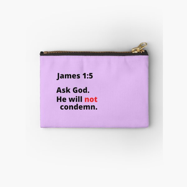 Item preview, James 1:5 Ask God. He will not condemn. (v2) designed and sold by MGonline.