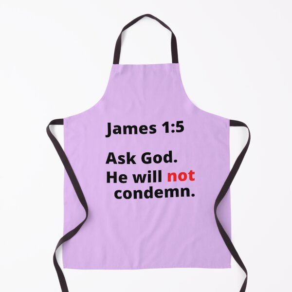Item preview, James 1:5 Ask God. He will not condemn. (v2) designed and sold by MGonline.