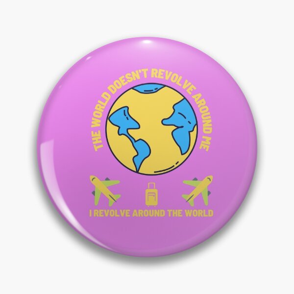 Artikelvorschau, Lustiges Reisen: Ich drehe mich um die Welt entworfen und verkauft von HappinessWorld.