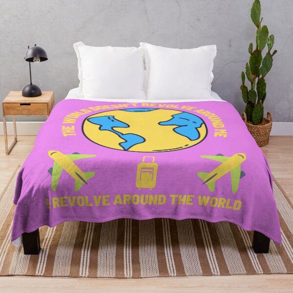 Item preview, Funny Travel: I revolve around the world designed and sold by HappinessWorld.