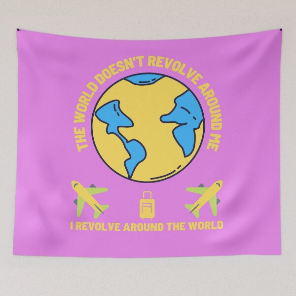 Item preview, Funny Travel: I revolve around the world designed and sold by HappinessWorld.