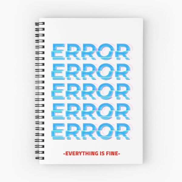 Item preview, Error Everything Is Fine designed and sold by RusticHouse.
