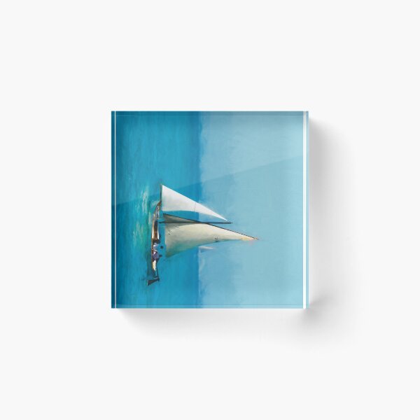 Item preview, Sailingboat on the blue sea designed and sold by marina63.