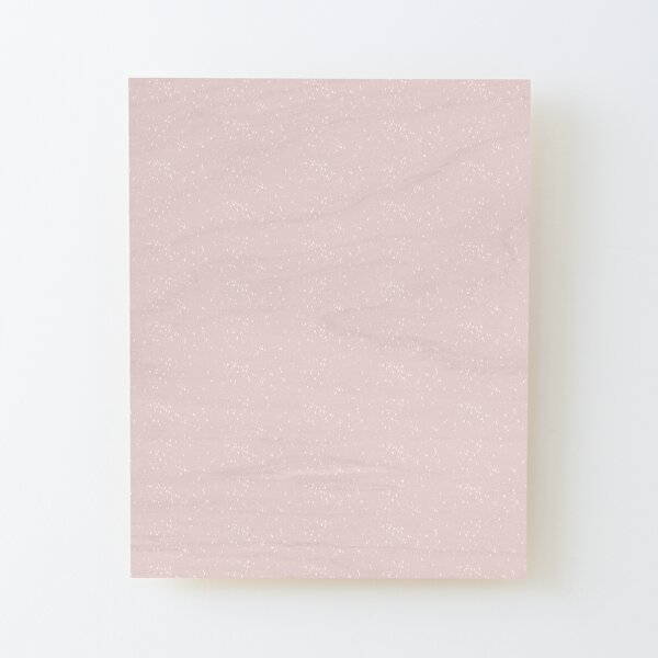 Pink Dots Wood Mounted Print