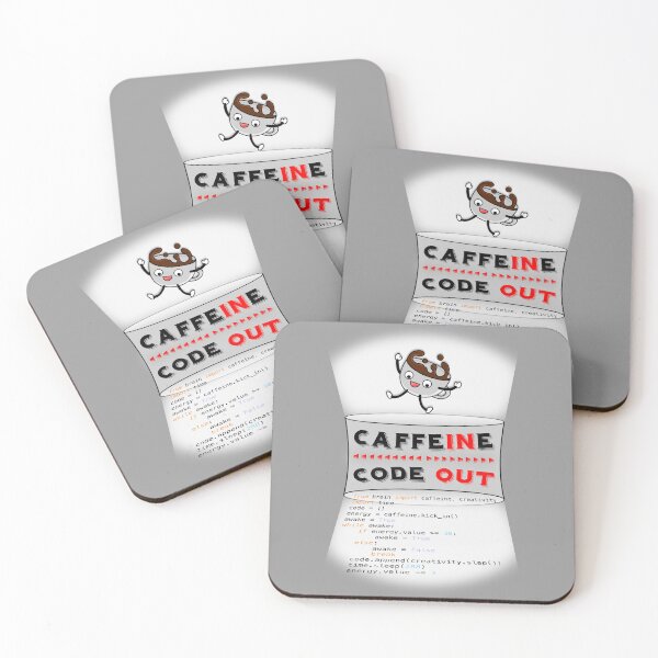 Item preview, Caffeine code out programmer coffee drinker designed and sold by Sellery-GbR.