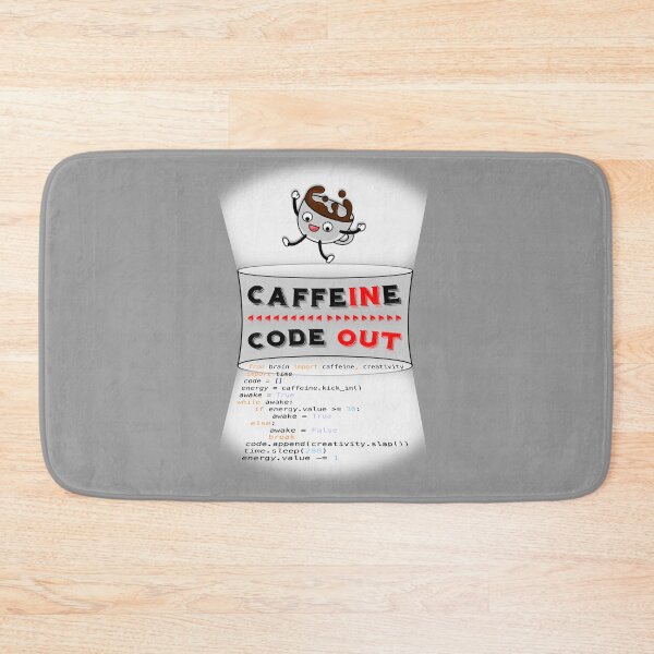 Item preview, Caffeine code out programmer coffee drinker designed and sold by Sellery-GbR.
