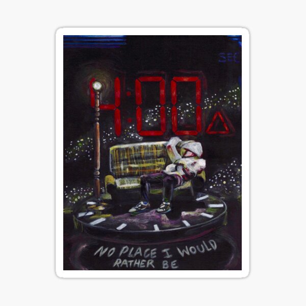 4AM Bastille Doom Days fanart Sticker