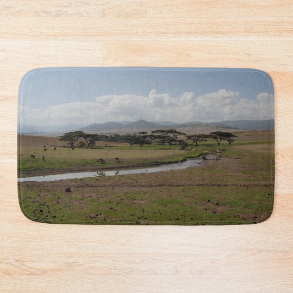 Item preview, Omo Valley Acacia Trees Horses Grasing Landscape Ethiopia Africa designed and sold by worldways.