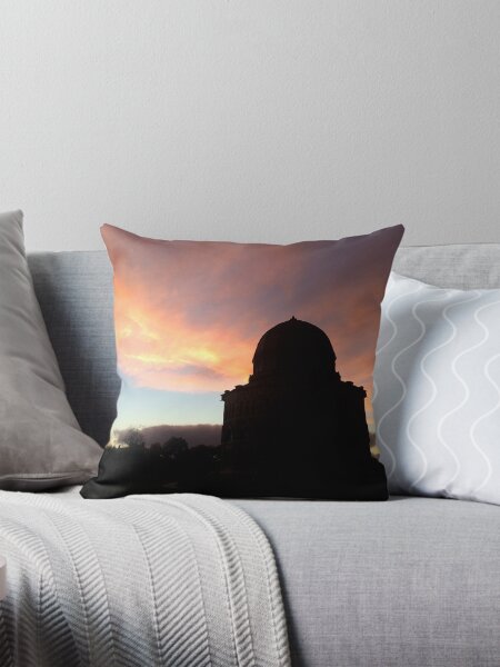 Nott Memorial Sunset - Union College Throw Pillow