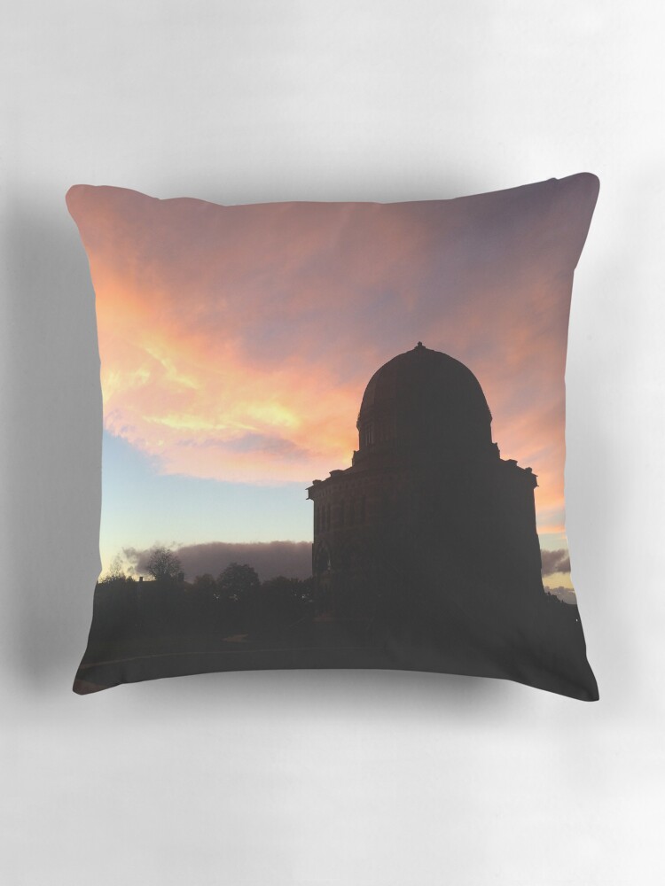 Thumbnail 3 of 4, Pillow, Nott Memorial Sunset - Union College designed and sold by bird767.