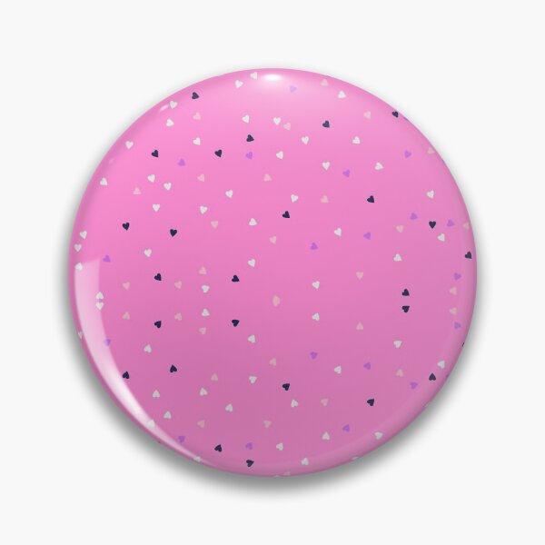 Item preview, Cute Hearts Pattern On A Pink Background designed and sold by GazelleCreates.