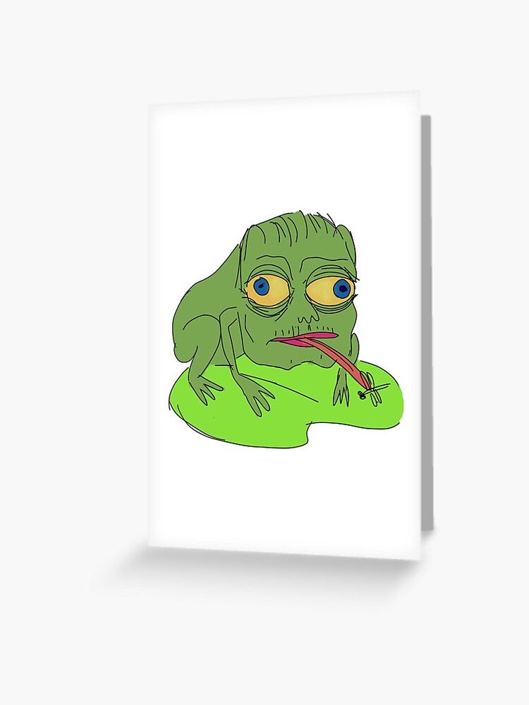 Steve Buscemi as Frog Greeting Card